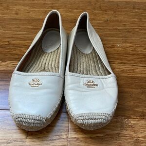 Coach espadrille slip on